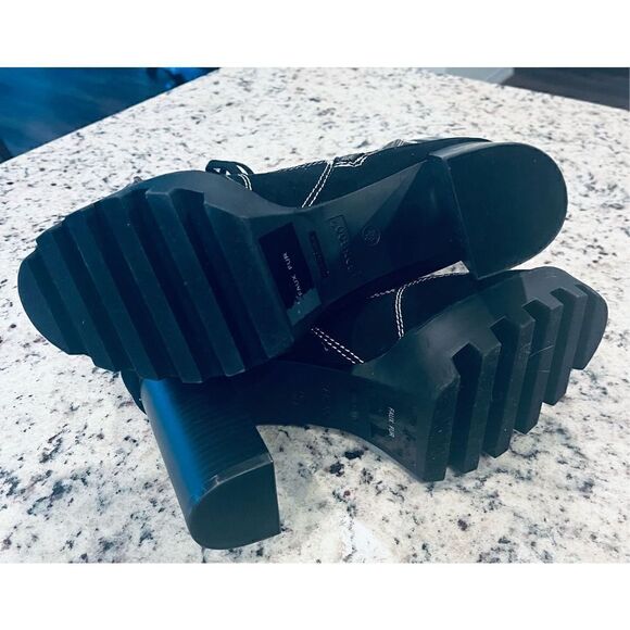 BAMBOO Womens Round Toe Lace Up - Picture 6 of 7